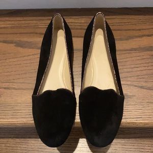 Coach brand Black suede slip on